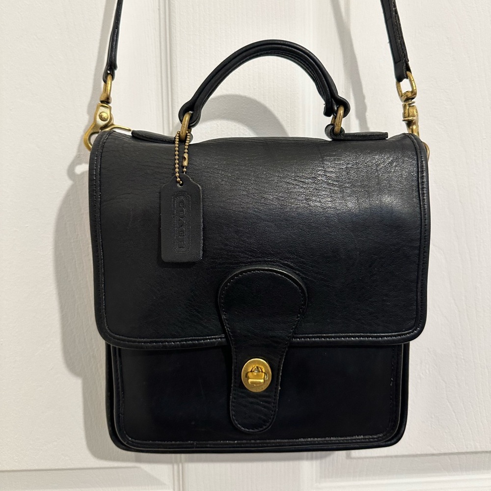 Authentic Coach Station Bag Black